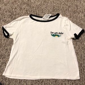 Cropped T-shirt